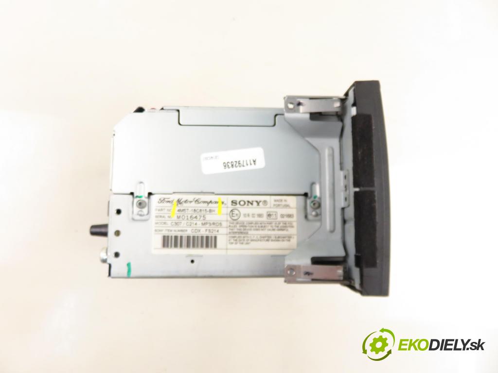 FORD FOCUS II (DA_, HCP) HB 2005 107,00 2.0 Flex 145 - SYDA 1999,00 RADIO CD 4M5T18C815BH