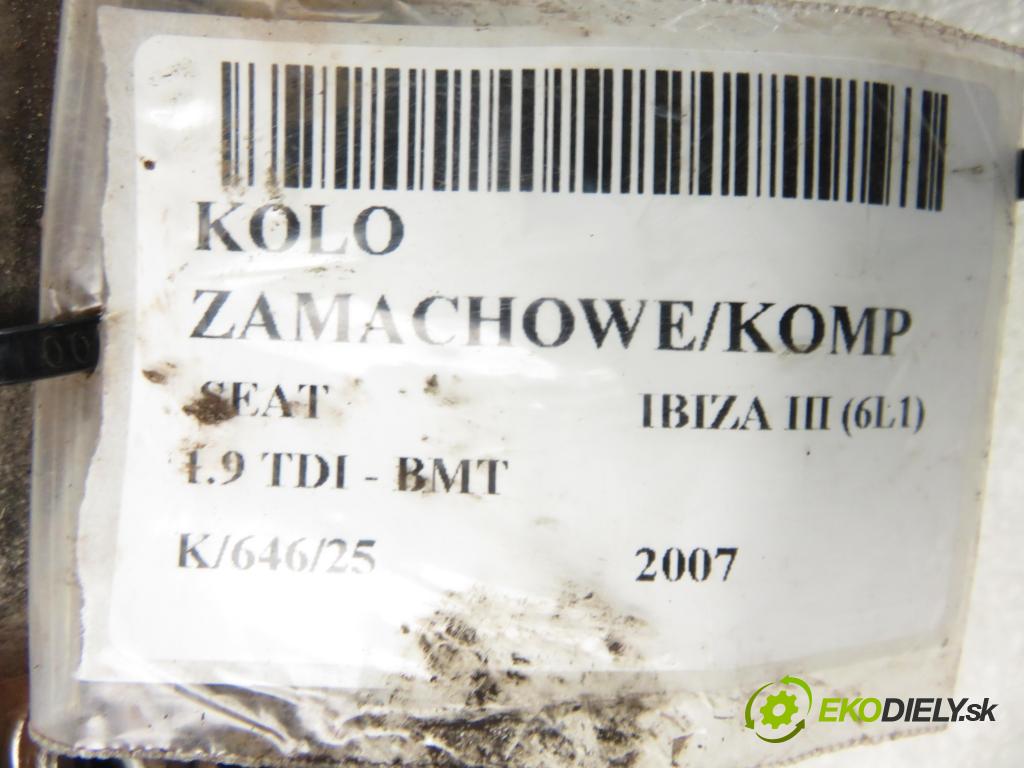 SEAT IBIZA III (6L1) HB 2007 74,00 1.9 TDI - BMT 1896,00 Koleso zotrvačník 412110009 ; 038141032 ; 037105273C