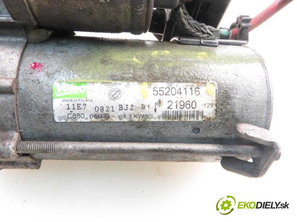 FIAT LINEA (323_) SEDAN 2007 0,00 1.3 D Multijet - 199 A2.000 1248,00 startér 55204116 (Startér)