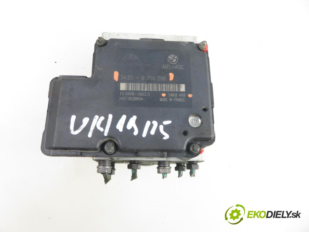 BMW 3 (E46) SEDAN 2001 100,00 320 d 136 - M47 D20 (204D1) 1951,00 Pumpa ABS 34516756288 ; 5WK8499 (Pumpa ABS)