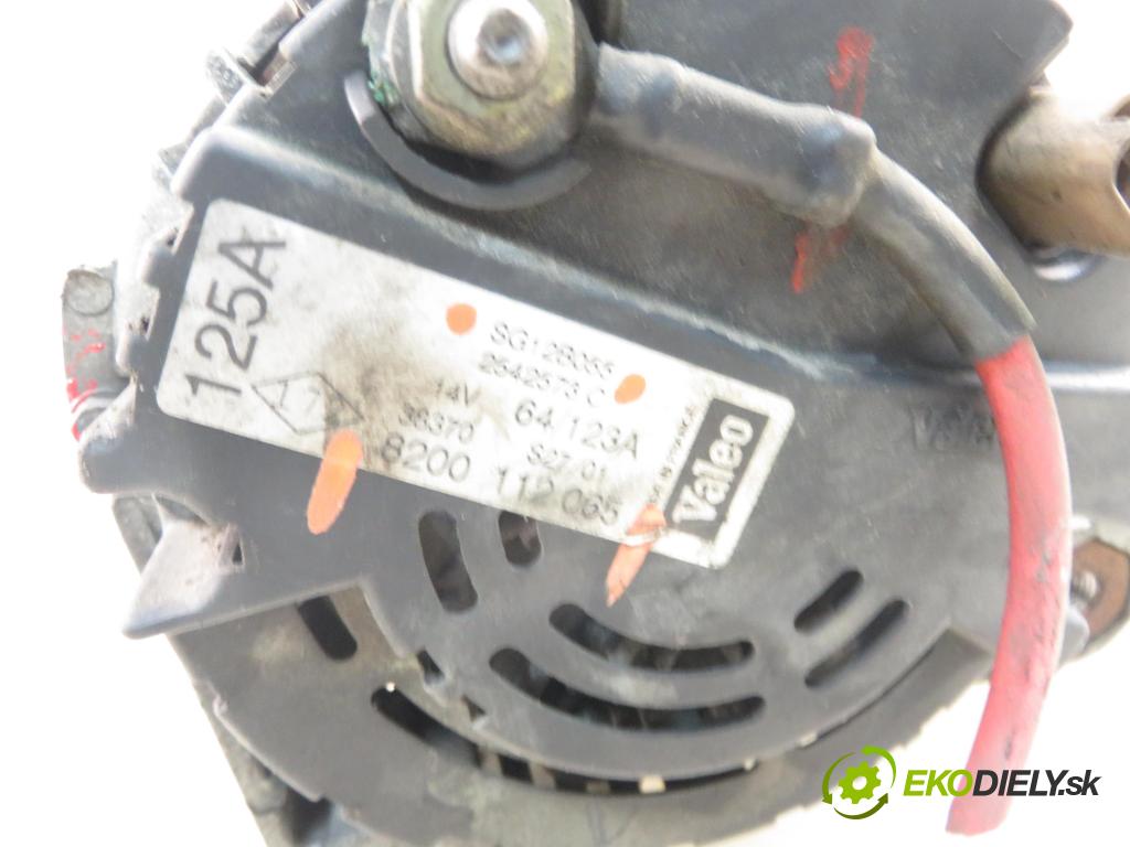 RENAULT LAGUNA II Grandtour (KG0/1_) KOMBI 2001 0,00 1.8 16V (KG0J) - F4P 774 1783,00 Alternátor 8200112065 ; SG12B055 (Alternátor)