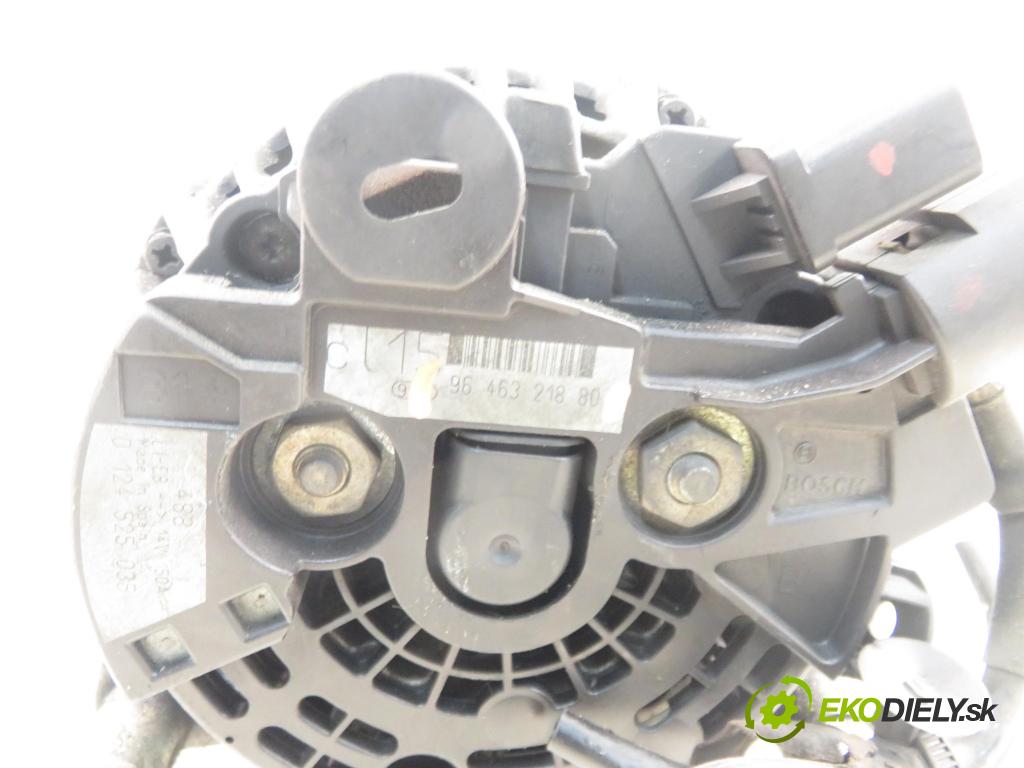 PEUGEOT 307 SW (3H) KOMBI 2004 100,00 2.0 HDi 135 - RHR (DW10BTED4) 1997,00 Alternátor 9646321880 (Alternátor)