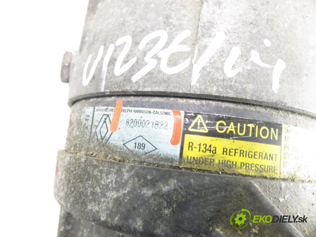 RENAULT LAGUNA II Grandtour (KG0/1_) KOMBI 2001 0,00 1.8 16V (KG0J) - F4P 774 1783,00 KOMPRESOR: klimatizace 8200021822 (Kompresor klimatizace)