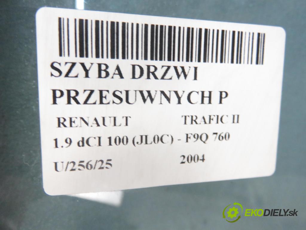 RENAULT TRAFIC II Autobus (JL) BUS 2004 74,00 1.9 dCI 100 (JL0C) - F9Q 760 1870,00 okno dveře posúvne P