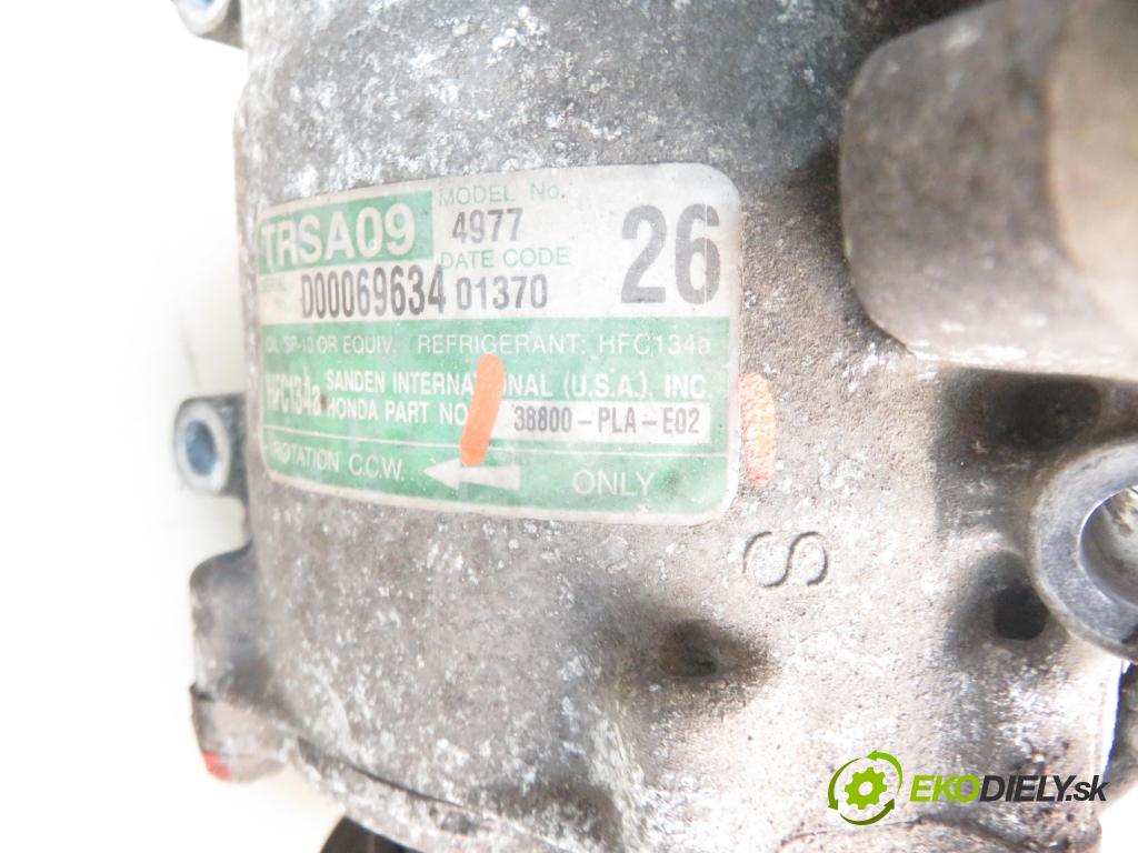 HONDA CIVIC VII Hatchback (EU, EP, EV) HB 2003 81,00 1.6 i - D16V1 1590,00 KOMPRESOR: klimatizace 38800PLAE02 (Kompresory)