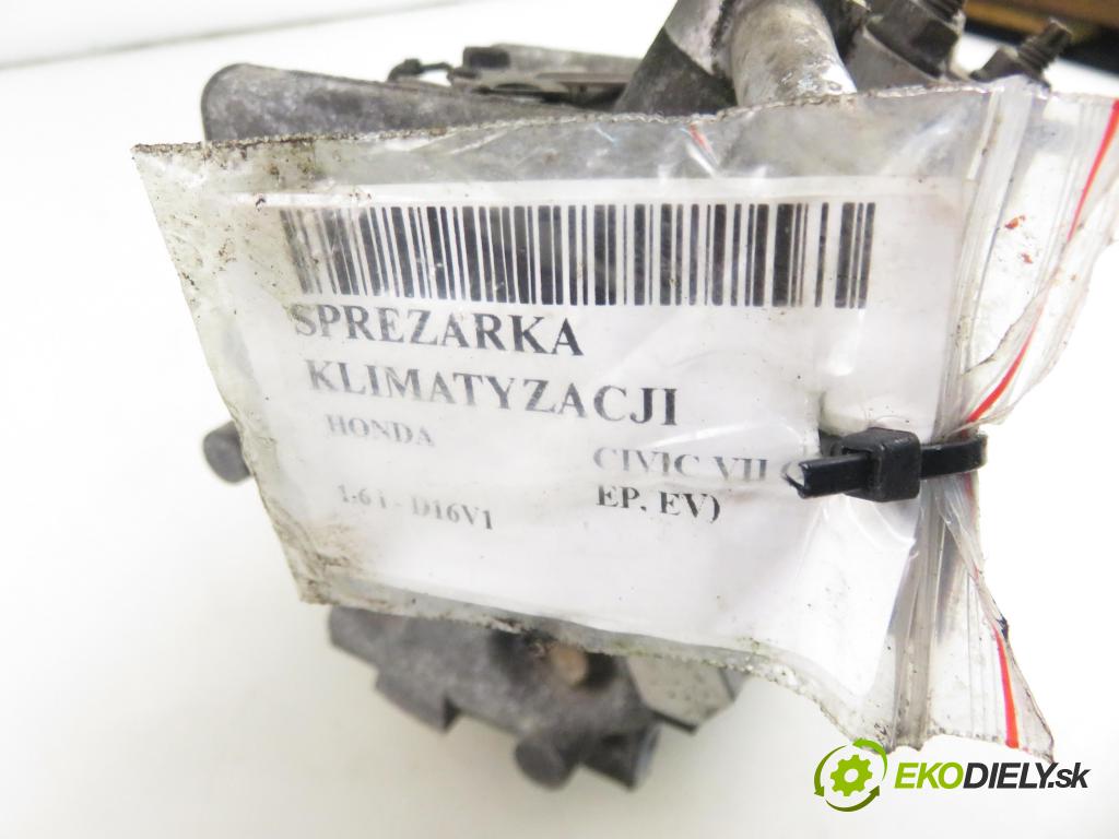 HONDA CIVIC VII Hatchback (EU, EP, EV) HB 2003 81,00 1.6 i - D16V1 1590,00 KOMPRESOR: klimatizace 38800PLAE02 (Kompresory)