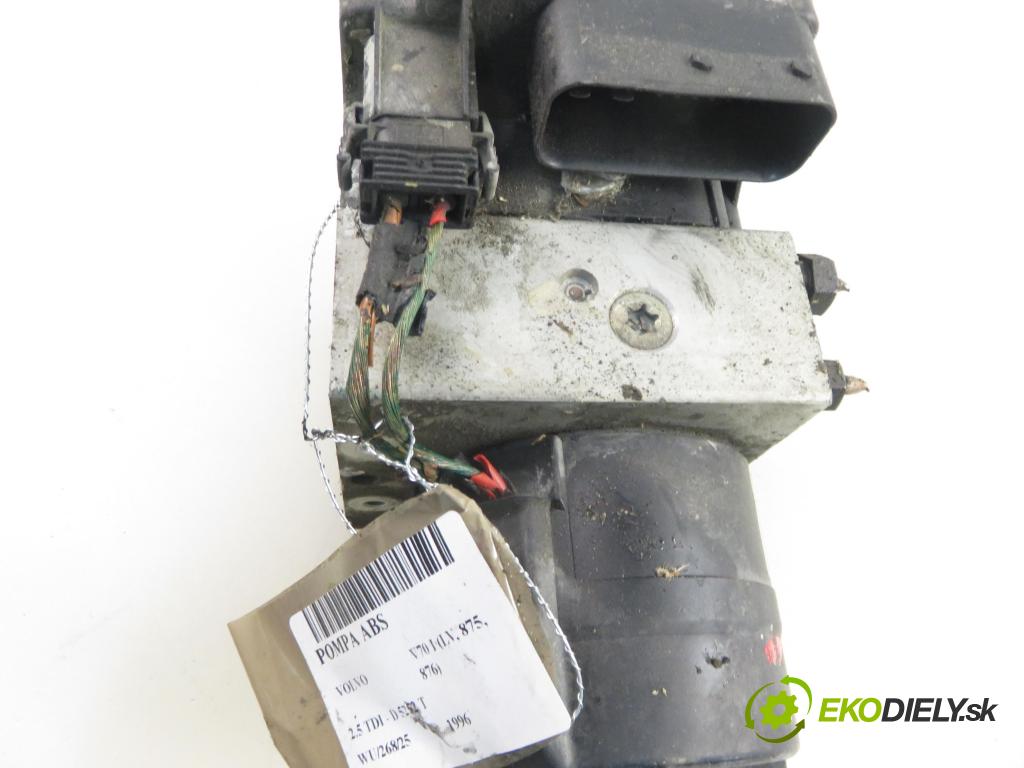VOLVO V70 I (875, 876) KOMBI 1996 103,00 2.5 TDI - D 5252 T 2461,00 Pumpa ABS 9140773 ; 10094604003 (Pumpa ABS)