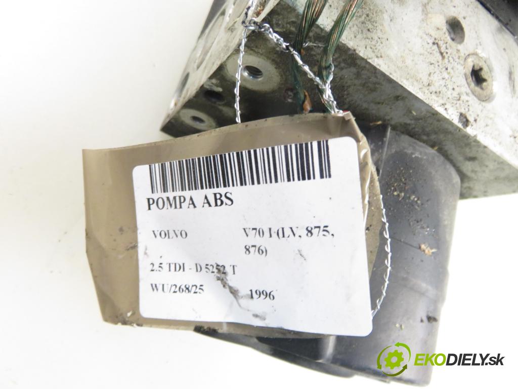 VOLVO V70 I (875, 876) KOMBI 1996 103,00 2.5 TDI - D 5252 T 2461,00 Pumpa ABS 9140773 ; 10094604003 (Pumpa ABS)