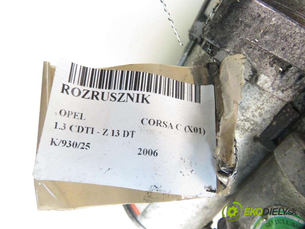 OPEL CORSA C (X01) HB 2006 51,00 1.3 CDTI - Z 13 DT 1248,00 Štartér S3070 (Štartér)
