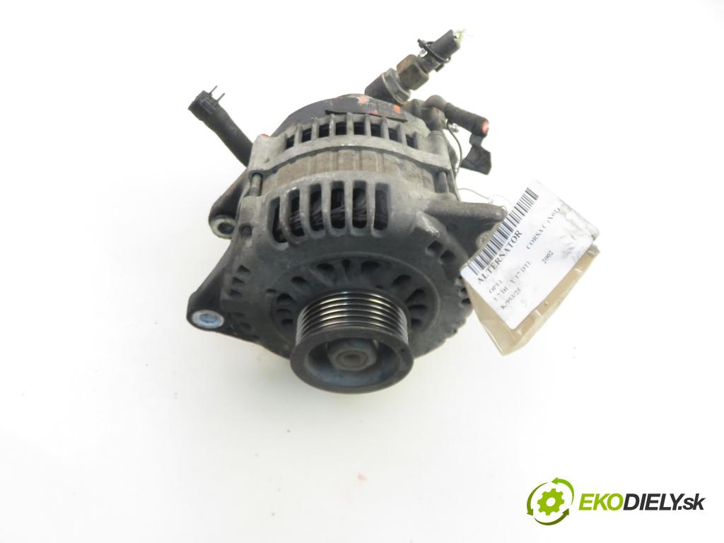 OPEL CORSA C (X01) HB 2002 48,00 1.7 DI - Y 17 DTL 1686,00 Alternátor A2011 (Alternátor)