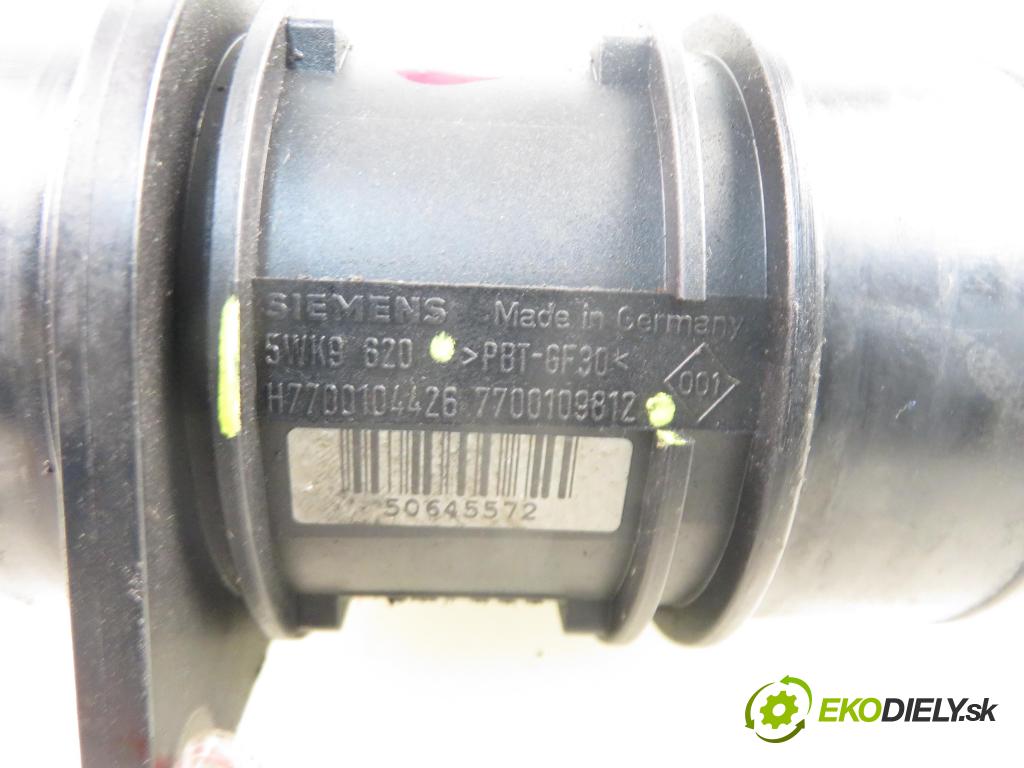 RENAULT SCENIC I (JA0/1_) MINIVAN 2001 59,00 1.9 dTi 80 - F9Q 744 1870,00 váha vzduchu vzduchu 5WK9620 ; 7700104426 ; 7700109612
