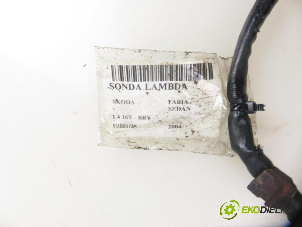 SKODA FABIA I SEDAN (6Y3) SEDAN 2004 55,00 1.4 16V - BBY 1390,00 sonda lambda 036906262G (Lambda sondy)