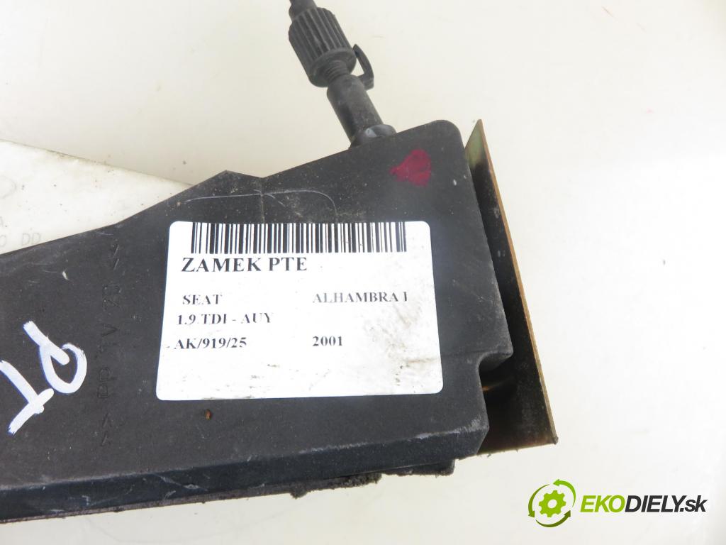 SEAT ALHAMBRA (7V8, 7V9) MINIVAN 2001 85,00 1.9 TDI PD 115 - AUY 1896,00 zámok PTE 93BG220A20DD
