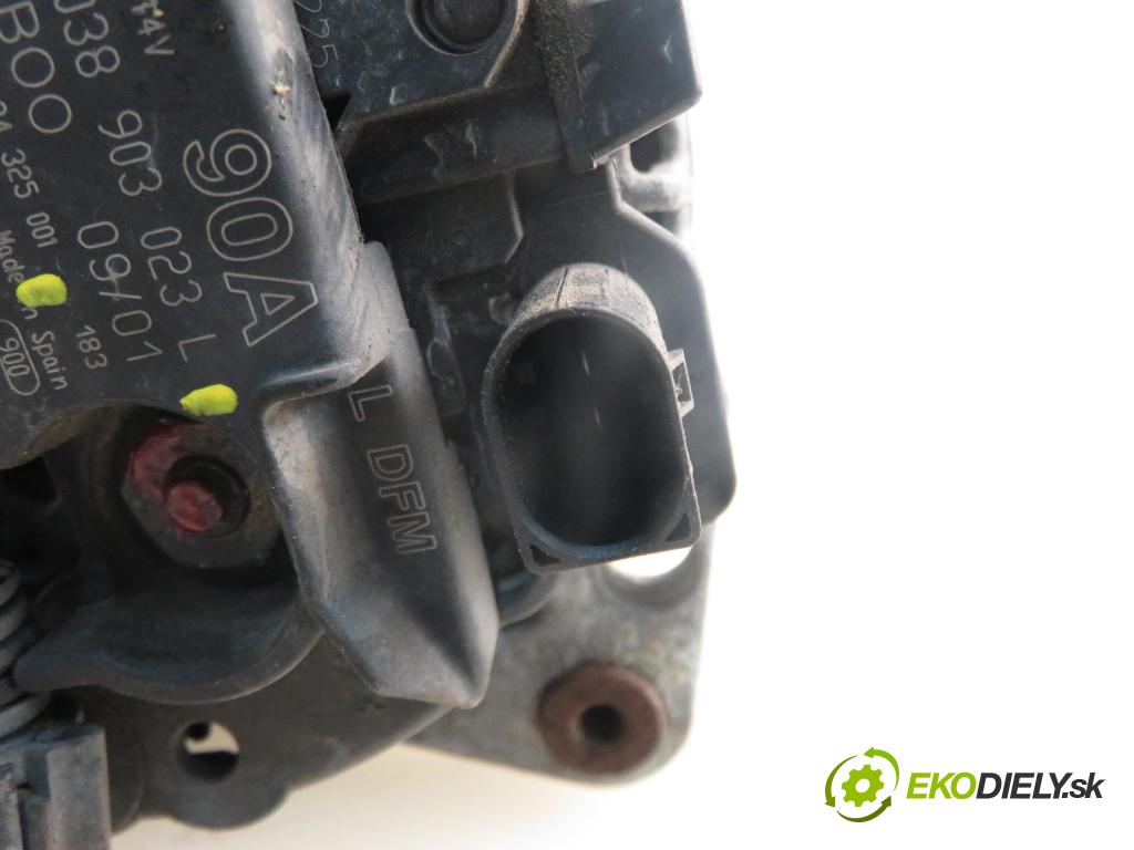 SEAT ALHAMBRA (7V8, 7V9) MINIVAN 2001 85,00 1.9 TDI PD 115 - AUY 1896,00 Alternátor 038903023L ; 0124325001 (Alternátor)