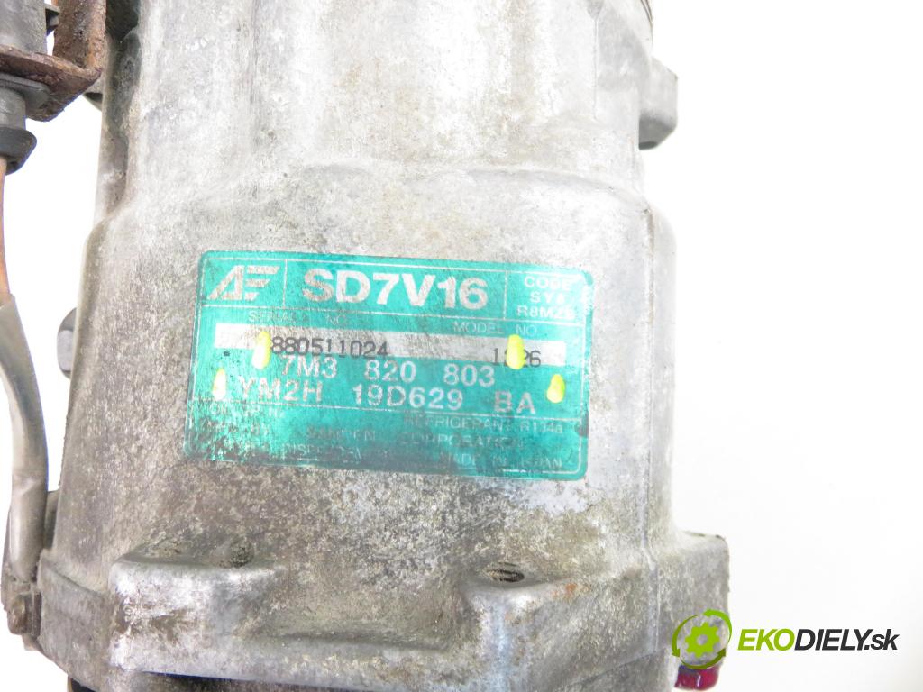 SEAT ALHAMBRA (7V8, 7V9) MINIVAN 2001 85,00 1.9 TDI PD 115 - AUY 1896,00 KOMPRESOR: klimatizace 7M3820803 ; YM2H19D629BA (Kompresory)