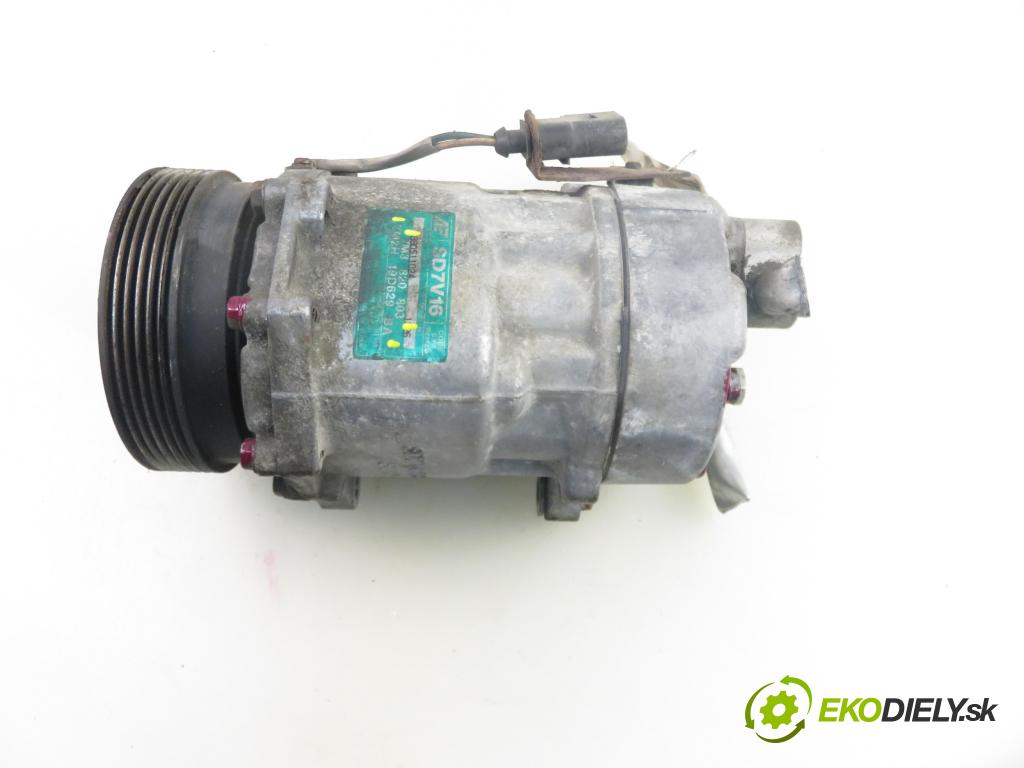 SEAT ALHAMBRA (7V8, 7V9) MINIVAN 2001 85,00 1.9 TDI PD 115 - AUY 1896,00 KOMPRESOR: klimatizace 7M3820803 ; YM2H19D629BA (Kompresory)