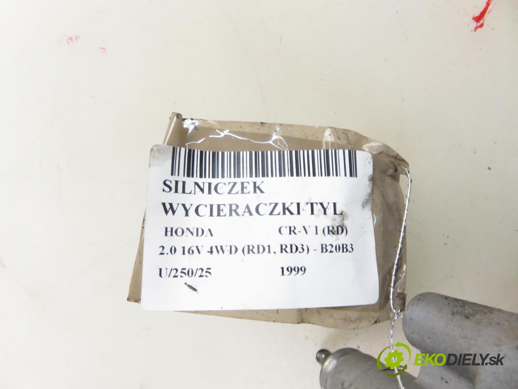 HONDA CR-V I (RD) SUV 1999 94,00 2.0 16V 4WD (RD1, RD3) - B20B3 1972,00 motorek stěrače ZADNÍ: 34311581