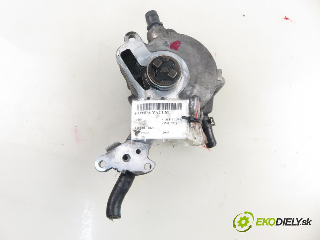 VW GOLF PLUS (5M1, 521) HB 2005 77,00 1.9 TDI PD 105 - BKC 1896,00 Pumpa vákuová 038145209C