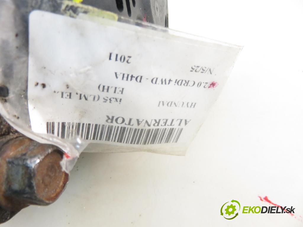 HYUNDAI ix35 (LM, EL, ELH) SUV 2011 135,00 2.0 CRDi 4WD 184 - D4HA 1995,00 Alternátor 373002F200 ; 1042101060 (Alternátory)
