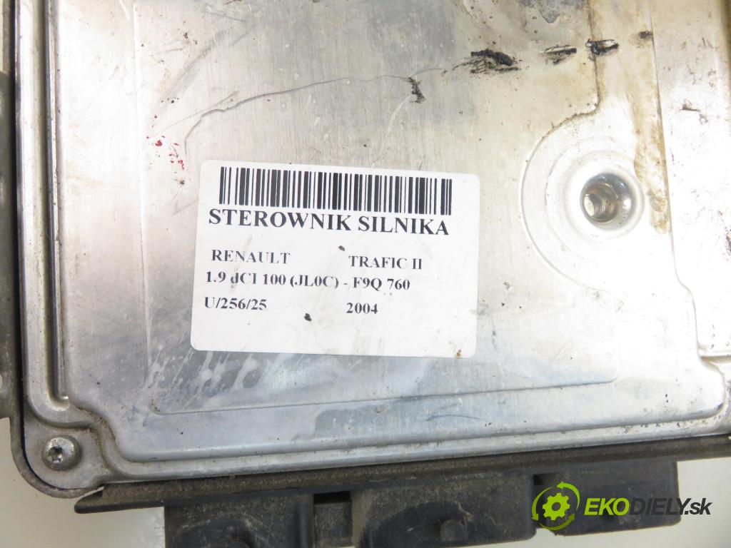 RENAULT TRAFIC II Autobus (JL) BUS 2004 74,00 1.9 dCI 100 (JL0C) - F9Q 760 1870,00 Riadiaca jednotka Motor 0281011529 ; 8200389519