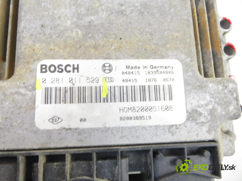 RENAULT TRAFIC II Autobus (JL) BUS 2004 74,00 1.9 dCI 100 (JL0C) - F9Q 760 1870,00 Riadiaca jednotka Motor 0281011529 ; 8200389519
