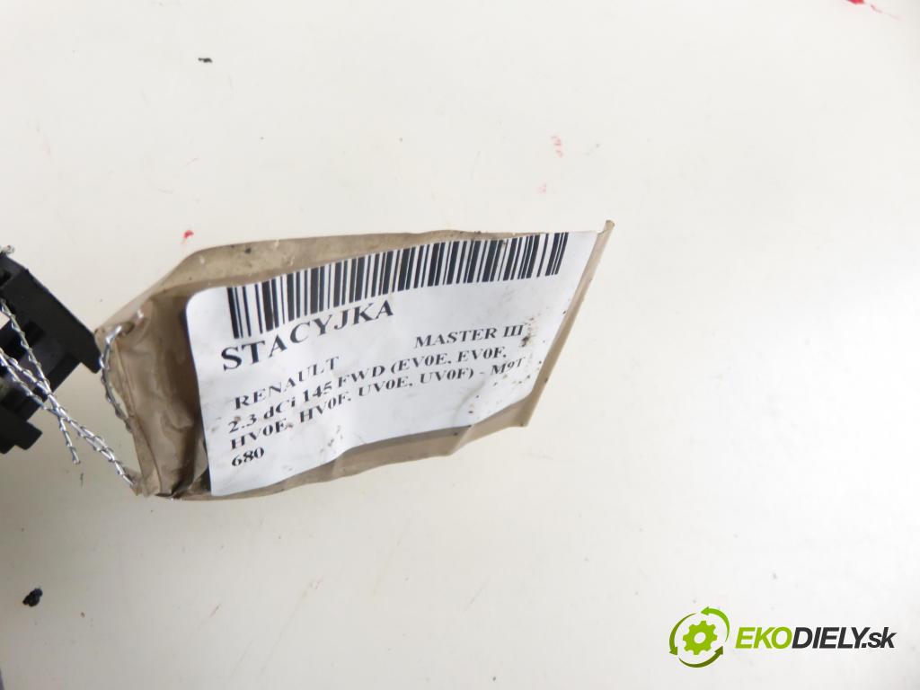 RENAULT MASTER III Platforma / podwozie (EV, HV, UV) KABINA/PLATFORMA 2012 107,00 2.3 dCi 145 FWD (EV0E, EV0F, HV0E, HV0F, UV0E, UV0 2298,00 spinačka 281133492 ; 8200405701 (Spínacia skrinka)