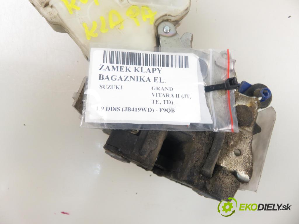 SUZUKI GRAND VITARA II (JT, TE, TD) SUV 2010 95,00 1.9 DDiS 129 - F9Q B 264 1870,00 zámok dveří kufr EL. 8055265J00