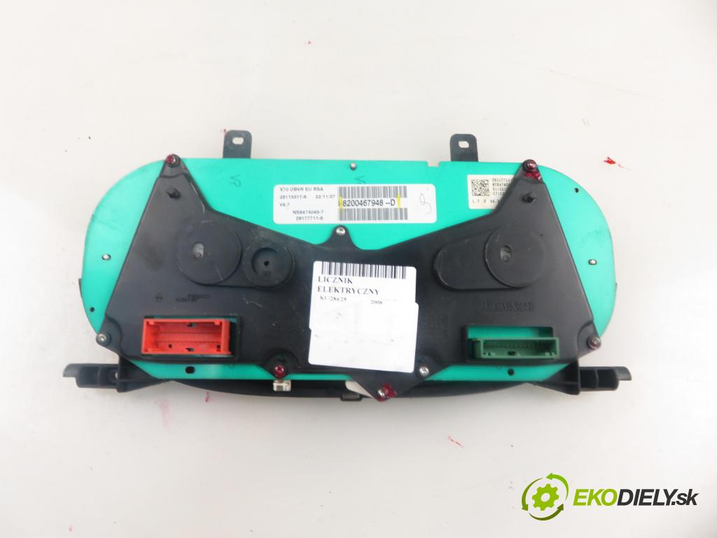 RENAULT MASTER II Skrzynia (FD) FURGON 2008 88,00 2.5 dCi 120 - G9U 650 2464,00 prístrojovka elektrický 8200467948D ; P8200467948D