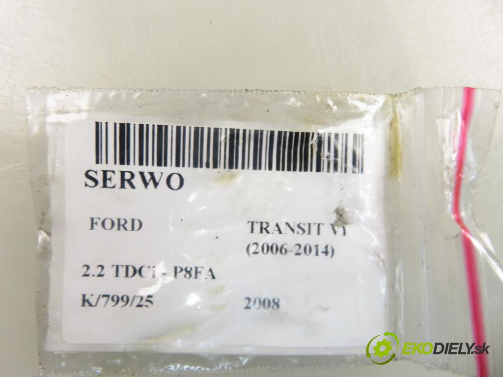 FORD TRANSIT Furgon (FA_ _) FURGON 2008 63,00 2.2 TDCi - P8FA 2198,00 Posilovač 6C112B195BC ; 0204051165 (Servočerpadlo)