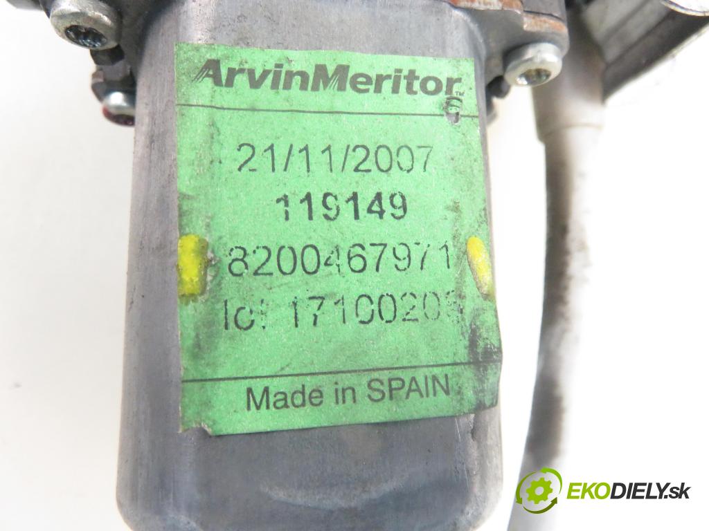 RENAULT MASTER II Skrzynia (FD) FURGON 2008 88,00 2.5 dCi 120 - G9U 650 2464,00 mechanismus oken 8200467971 ; 400739