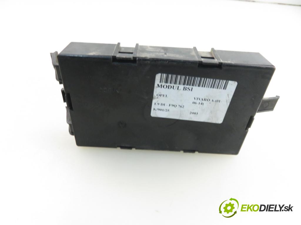 OPEL VIVARO A Autobus (X83) BUS 2003 60,00 1.9 DCI 80 - F9Q 762 1870,00 MODUL BSI 8200156015