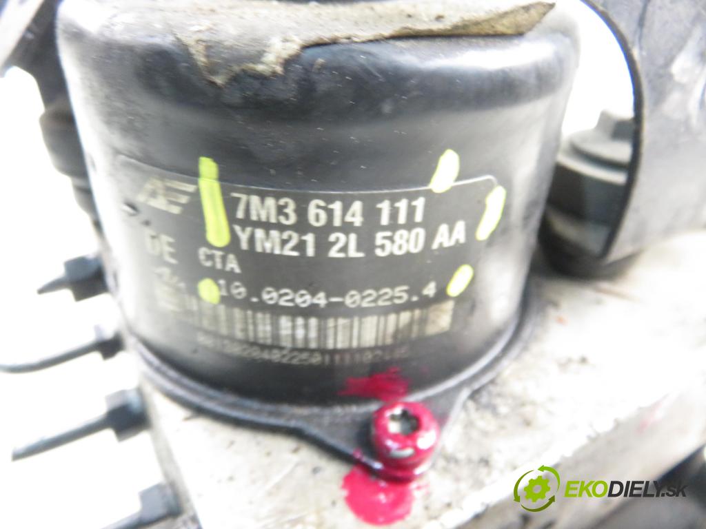 SEAT ALHAMBRA (7V8, 7V9) MINIVAN 2001 85,00 1.9 TDI PD 115 - AUY 1896,00 Pumpa ABS 7M3907379B ; 10094703093 ; 7M3614111 (Pumpa ABS)