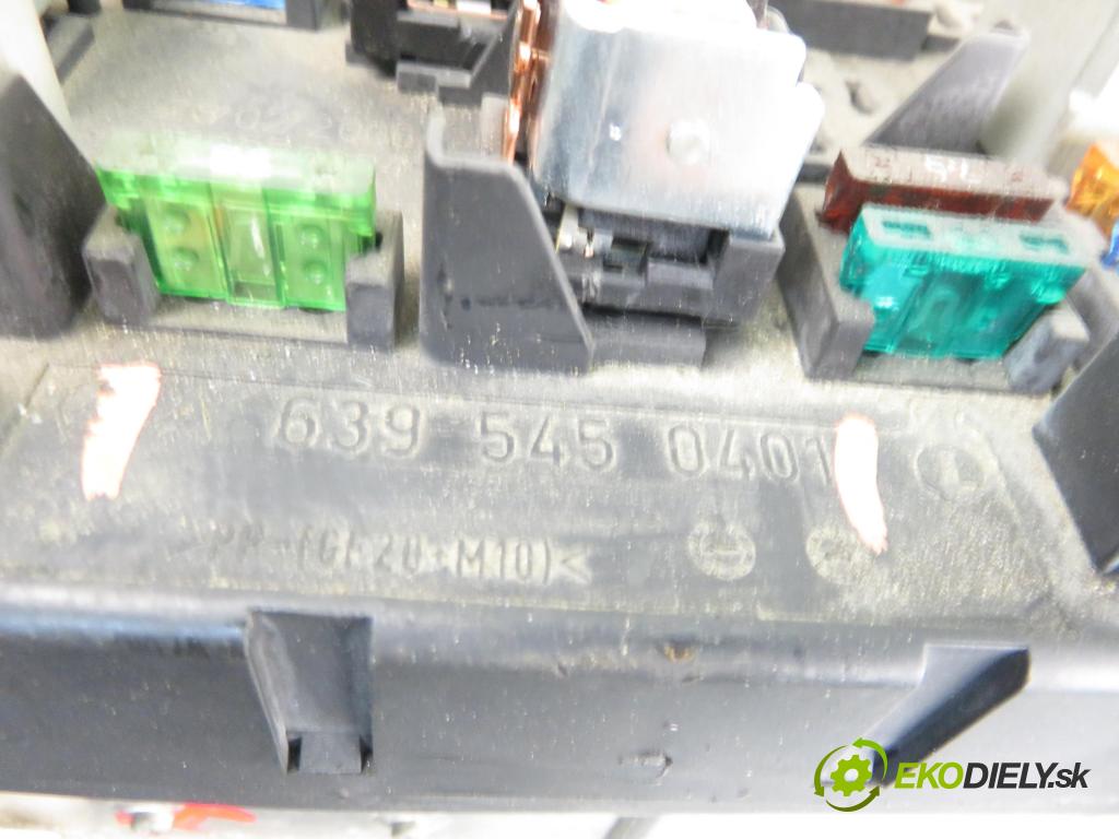 MERCEDES-BENZ VITO / MIXTO Skrzynia (W639) FURGON 2004 110,00 115 CDI 150 - OM 646.982 2148,00 MODUL BSI 6395450201 ; A6395450401