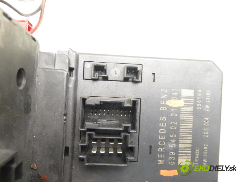 MERCEDES-BENZ VITO / MIXTO Skrzynia (W639) FURGON 2004 110,00 115 CDI 150 - OM 646.982 2148,00 MODUL BSI 6395450201 ; A6395450401