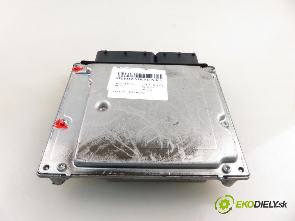 MERCEDES-BENZ VITO / MIXTO Skrzynia (W639) FURGON 2004 110,00 115 CDI 150 - OM 646.982 2148,00 Riadiaca jednotka Motor A6461532491 ; 0281012105