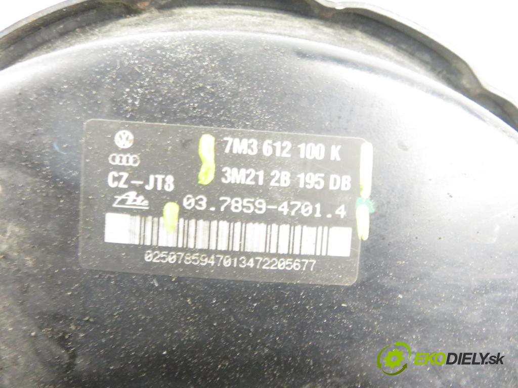 VW SHARAN (7M8, 7M9, 7M6) MINIVAN 2002 85,00 1.9 TDI PD 115 - AUY 1896,00 posilovač 7M3612100K ; 3M212B195DB ; 03785947014 (Servočerpadlá, pumpy řízení)