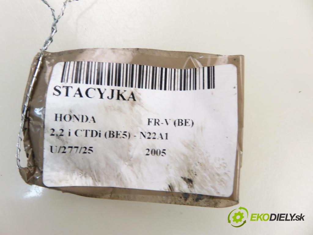 HONDA FR-V (BE) MINIVAN 2005 103,00 2.2 i CTDi 140 - N22A1 2204,00 spínačka 5336067578 (Spínací skříňky a klíče)