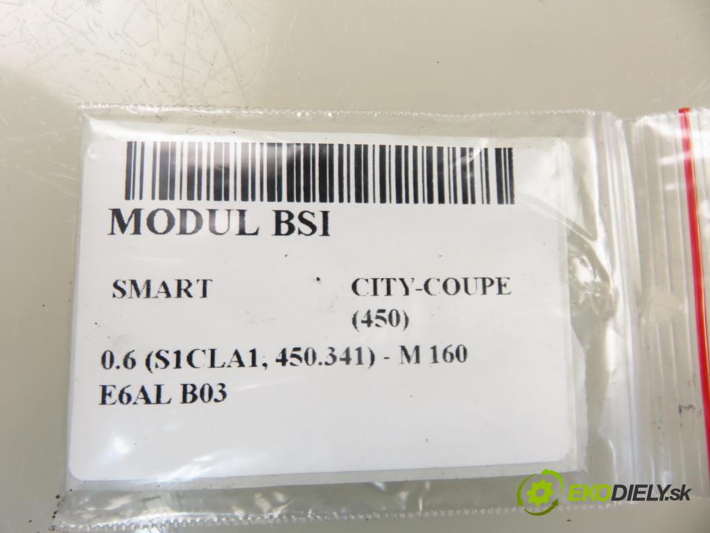 SMART CITY-COUPE (450) HB 1999 40,00 0.6 R3 55 - M 160 E6AL B03 599,00 MODUL BSI 0001683V001