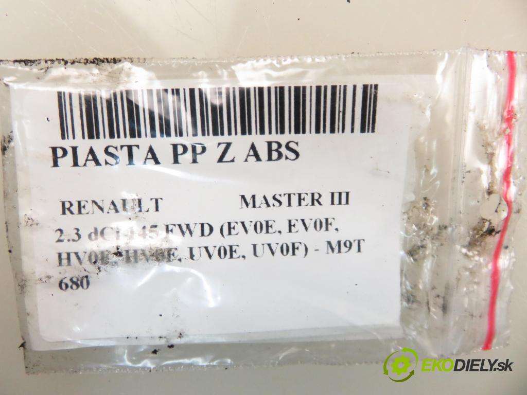 RENAULT MASTER III Platforma / podwozie (EV, HV, UV) KABINA/PLATFORMA 2012 107,00 2.3 dCi 145 FWD (EV0E, EV0F, HV0E, HV0F, UV0E, UV0 2298,00 náboj PP ABS