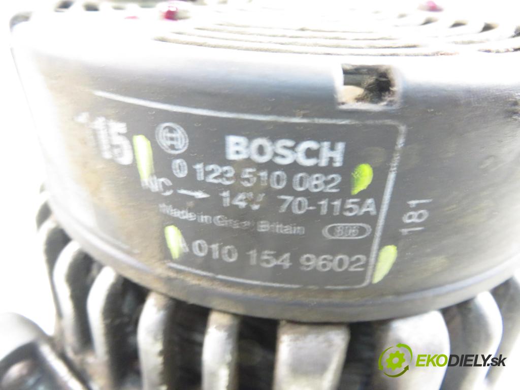 MERCEDES-BENZ VITO Autobus (638) BUS 2001 90,00 112 CDI 2.2 122  - OM 611.980 2151,00 Alternátor 0101549602 ; 124510082 (Alternátory)
