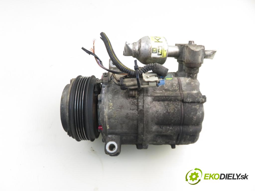 OPEL VECTRA C GTS (Z02) LIFTBACK 2003 0,00 1.8 16V - Z 18 XEL 1796,00 KOMPRESOR: klimatizácie 24411270 (Kompresor klimatizácie)