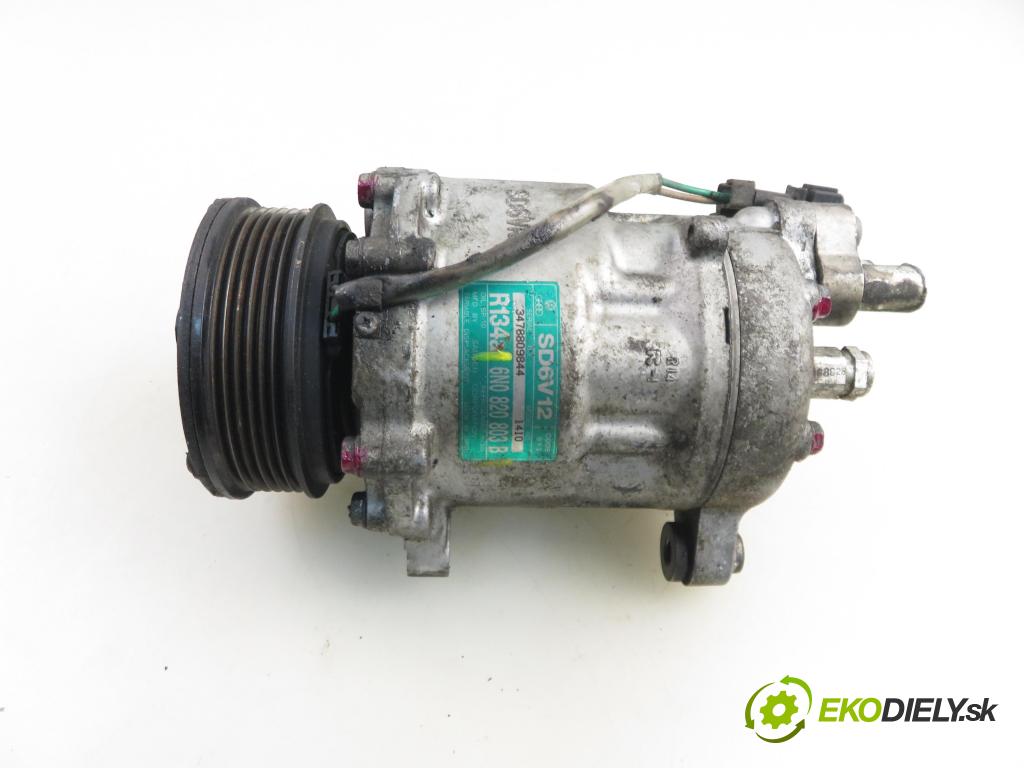 VW POLO (9N_) HB 2003 40,00 1.2 - BMD 1198,00 KOMPRESOR: klimatizace 6N0820803B (Kompresory)