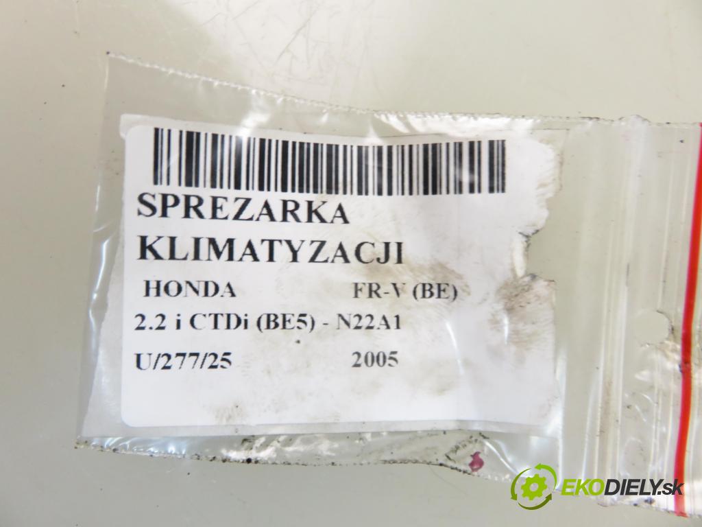 HONDA FR-V (BE) MINIVAN 2005 103,00 2.2 i CTDi 140 - N22A1 2204,00 KOMPRESOR: klimatizácie 4472606230 (Kompresor klimatizácie)