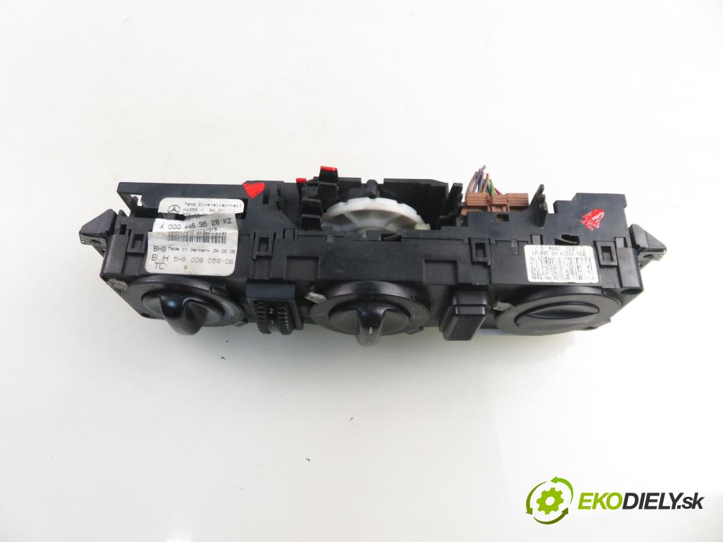 MERCEDES-BENZ VITO Autobus (638) BUS 2001 90,00 112 CDI 2.2 122 - OM 611.980 2151,00 Panel kúrenia KLIMATIZACE: 0004463628KZ