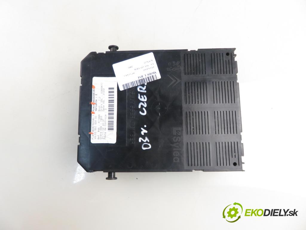 PEUGEOT 307 (3A/C) HB 2002 81,00 1.6 - NFU (TU5JP4) 1587,00 MODUL BSI 9636760580F ; 9644098380