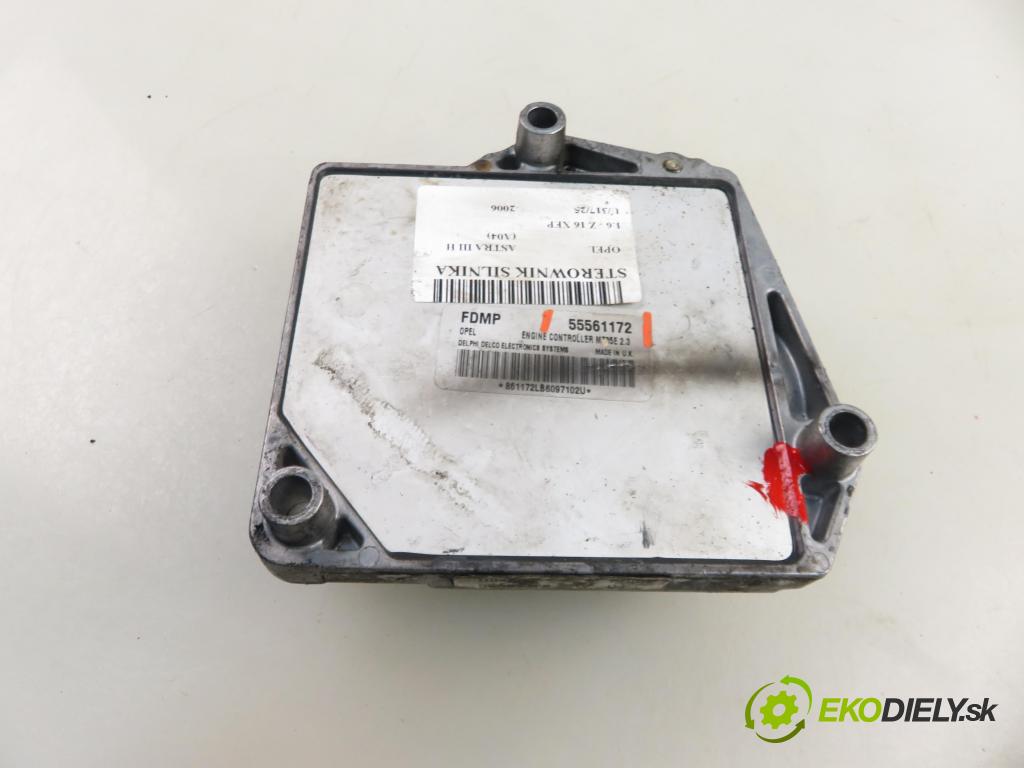 OPEL ASTRA H (A04) HB 2006 77,00 1.6 - Z 16 XEP 1598,00 řídící jednotka motora 55561172