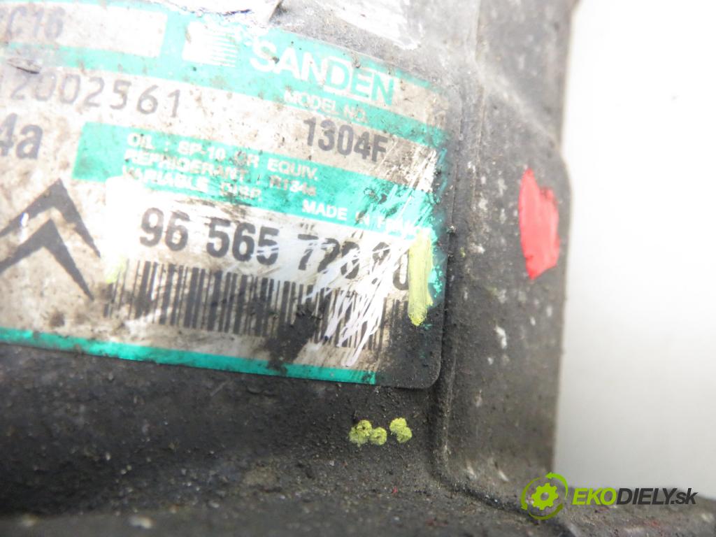 CITROEN C5 II Break (RE_) KOMBI 2005 80,00 1.6 HDi (RE8HZB) - 9HZ (DV6TED4) 1560,00 KOMPRESOR: klimatizace 9656572680 (Kompresory)