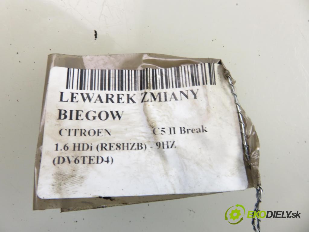CITROEN C5 II Break (RE_) KOMBI 2005 80,00 1.6 HDi (RE8HZB) - 9HZ (DV6TED4) 1560,00 ZVEDÁK: 9658259980