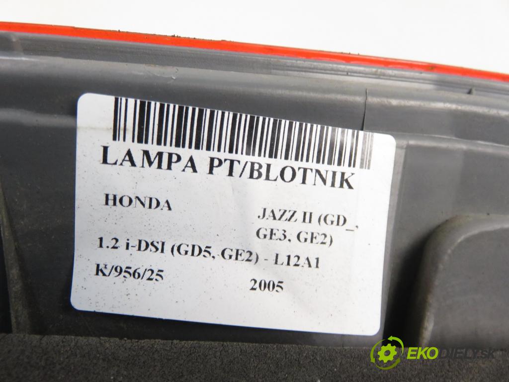 HONDA JAZZ II (GD_, GE3, GE2) HB 2005 57,00 1.2 i-DSI (GD5, GE2) - L12A1 1243,00 světlo levé zadní