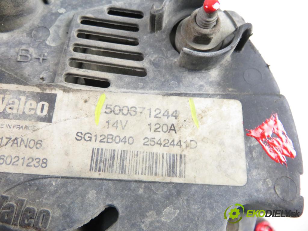 FIAT DUCATO Platforma / podwozie (244_) KABINA/PLATFORMA 2005 94,00 2.8 JTD 2798,00 Alternátor 500371244 (Alternátor)